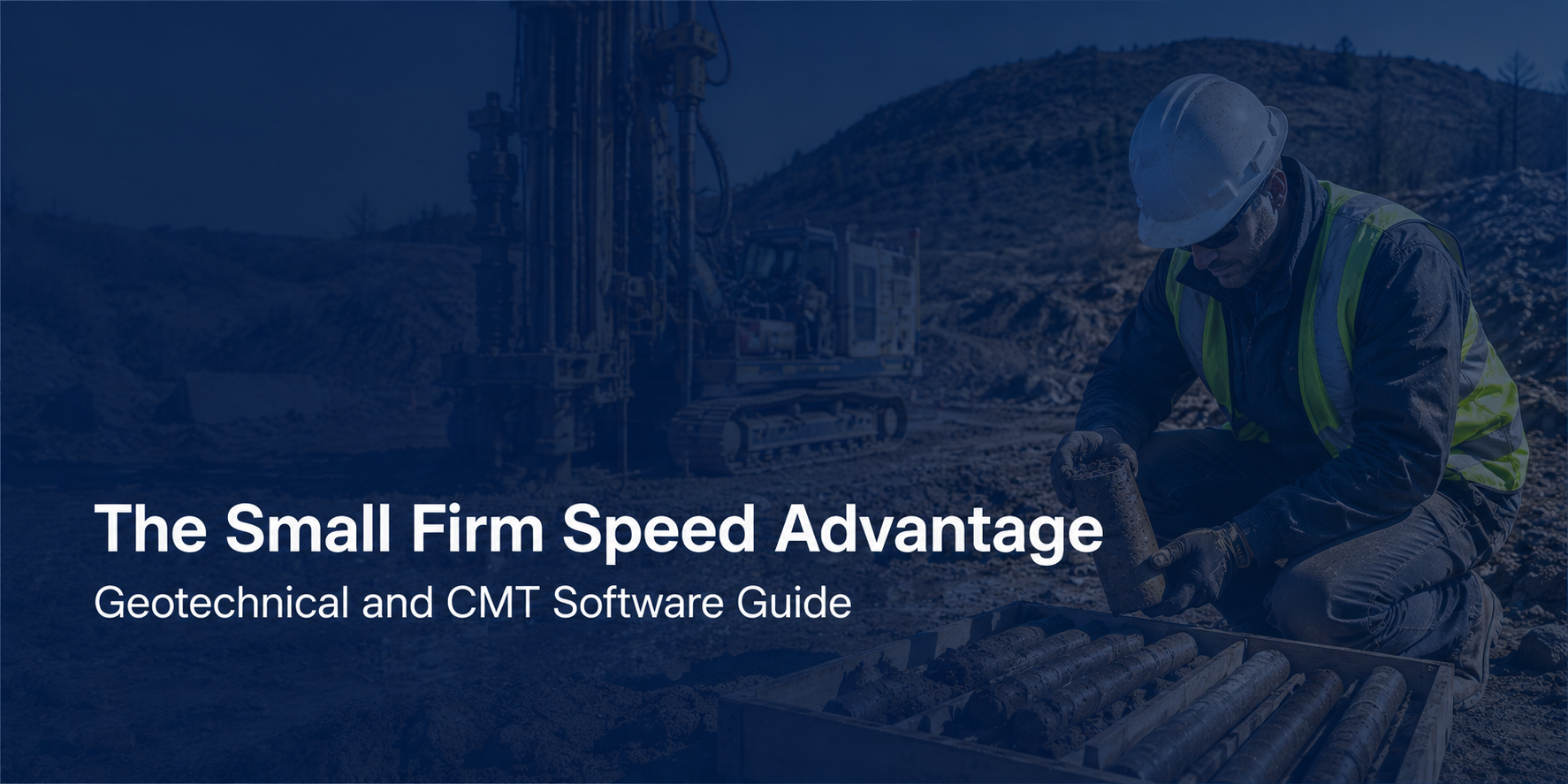 CMT and Geotech Software for Small Firms
