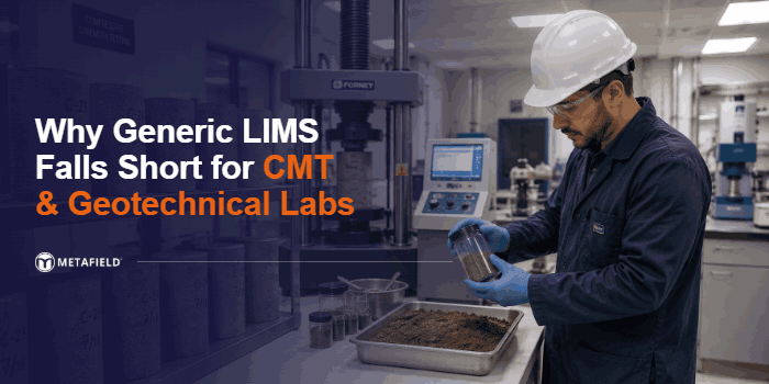 LIMS for Geotech and CMT Labs