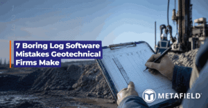 Top 7 Boring Log Mistakes That Cost Geotechnical Firms Time